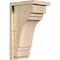 Ekena Millwork Pescadero Rough Sawn Corbel w/Backplate, Douglas Fir, 8"W x 10"D x 18"H COR08X10X18PEC01RDF - alternate 1